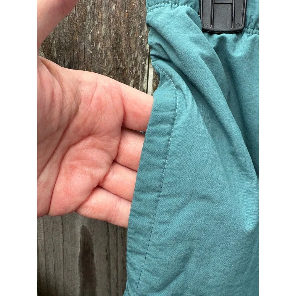 Columbia‎ Mens XL Teal Green Omni-Shade Hiking Shorts Belted Nylon AM4891